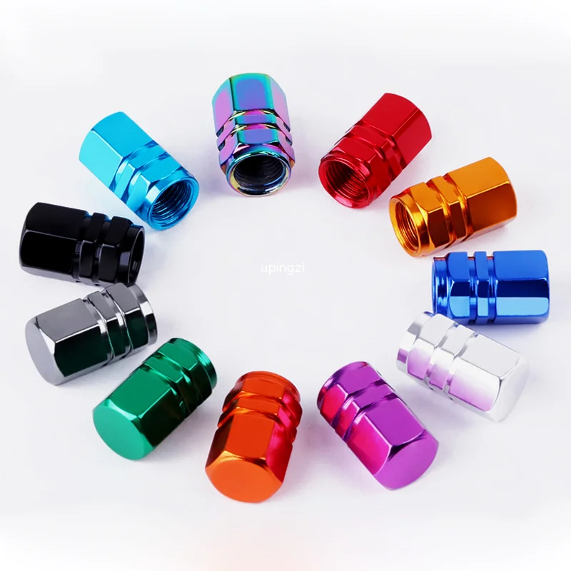 Motorcycle Valve Cover - 4 Pezzi Tappi Valvola Pneumatici in
