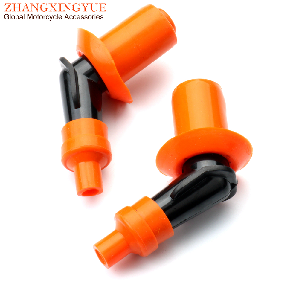 Motorcycle Spark Plug - 2 Pezzi Cappuccio Candela Motore per