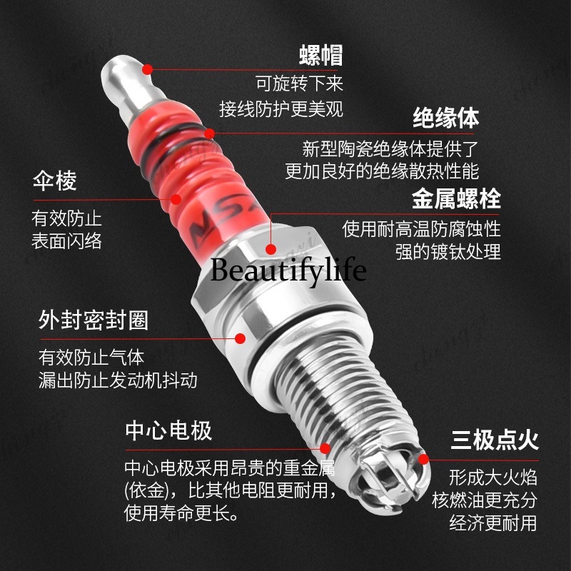 Parti per Moto e Scooter, Cand - Motorcycle Spark Plug recensione e prezzo