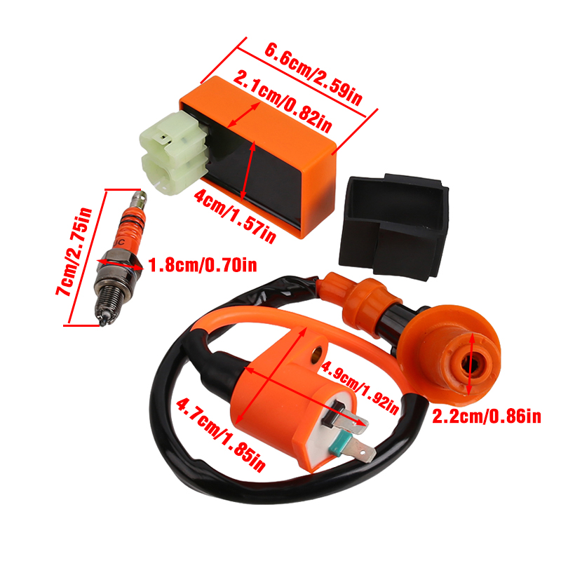 Bobina di accensione Nuovo set - Motorcycle Spark Plug recensione e prezzo